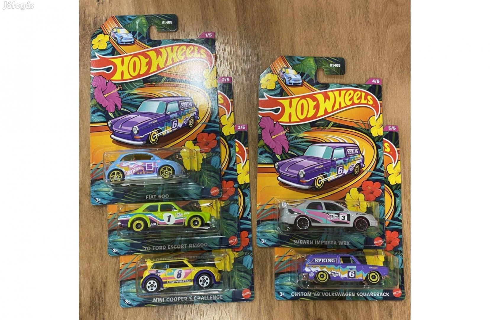 Hot Wheels Spring set Hvx20-Hvx24 [5db autó]